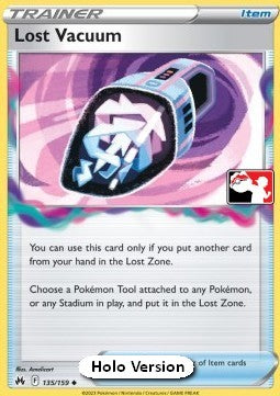 Lost Vacuum - Play! Pokémon Prize Pack Series Three (Prize Pack Series) [PPS3-CRZ 135] Immagine principale del prodotto