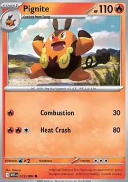 Pignite - White Flare (Common) [WHT-012] Hover Image