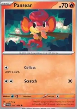 Pansear - White Flare (Common) [WHT-014] Hover Image