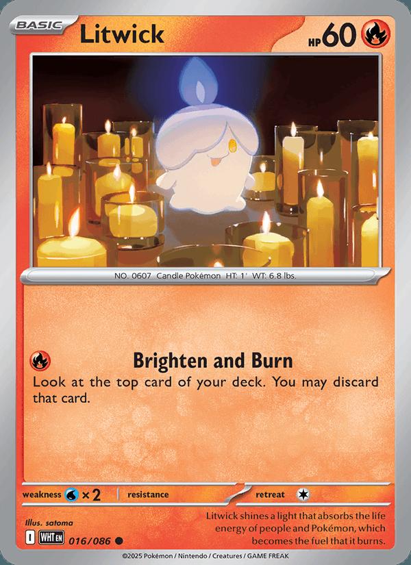 Litwick - White Flare (Common) [WHT-016] Main image