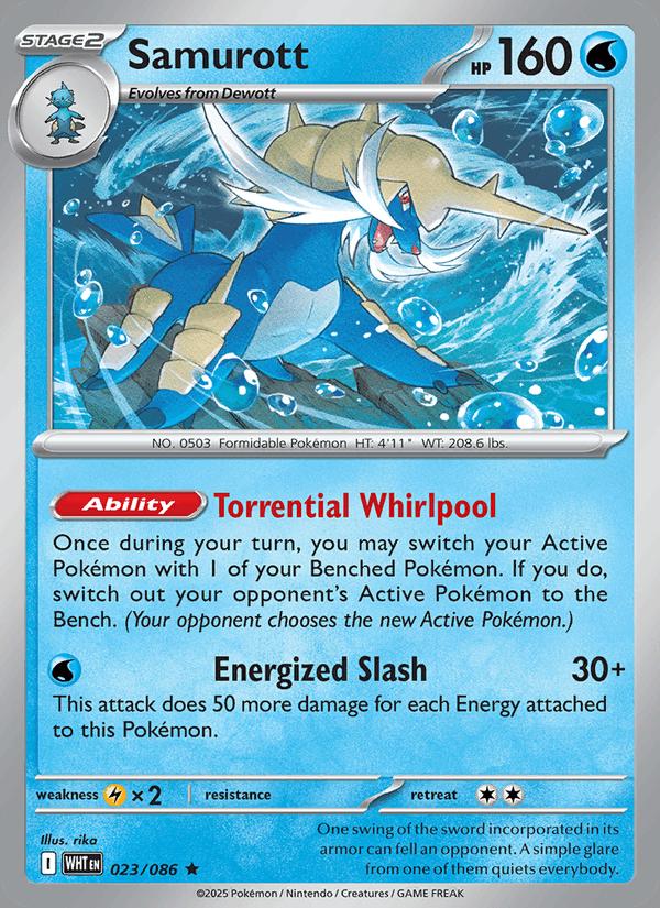 Samurott - White Flare (Rare) [WHT-023] Main image