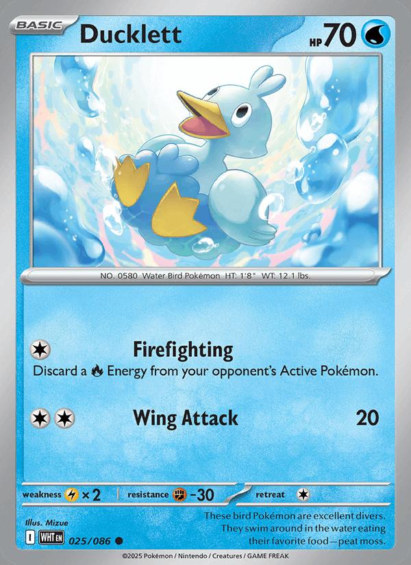 Ducklett - White Flare (Common) [WHT-025] Main image