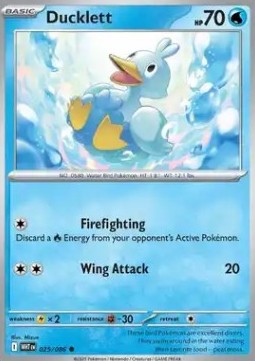 Ducklett - White Flare (Common) [WHT-025] Hover Image