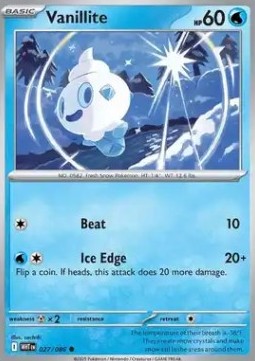 Vanillite - White Flare (Common) [WHT-027] Hover Image