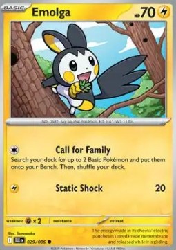 Emolga - Black Bolt (Common) [BLK-029] Hauptbild