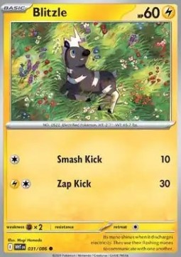 Blitzle - White Flare (Common) [WHT-031] Hover Image