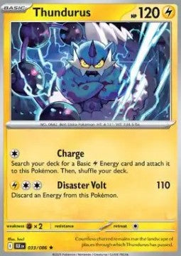 Thundurus - Black Bolt (Rare) [BLK-033] Imagen principal del producto