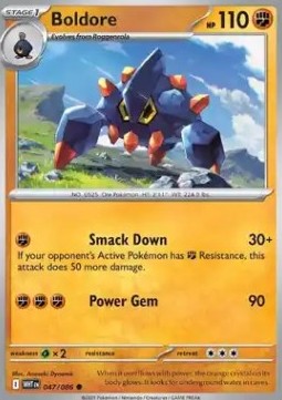 Boldore - White Flare (Common) [WHT-047] Hover Image