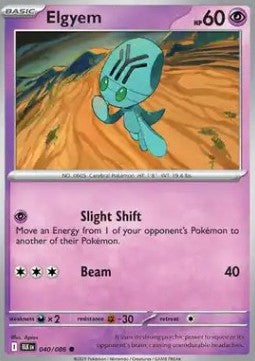 Elgyem - Black Bolt (Common) [BLK-040] Hover Image