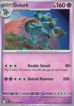 Golurk - Black Bolt (Uncommon) [BLK-043] Immagine principale del prodotto
