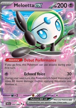 Meloetta ex - Black Bolt (Double Rare) [BLK-044] Hover Image