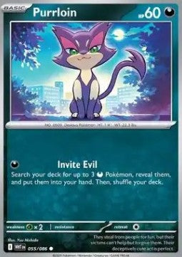 Purrloin - White Flare (Common) [WHT-055] Hover Image