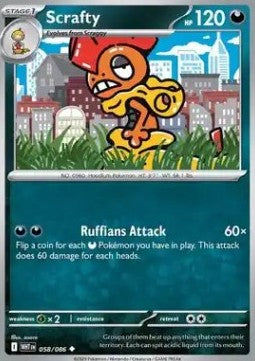 Scrafty - White Flare (Uncommon) [WHT-058] Immagine principale del prodotto