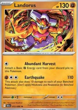 Landorus - Black Bolt (Rare) [BLK-053] Main image