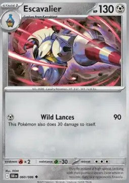 Escavalier - Black Bolt (Uncommon) [BLK-060] Hover Image