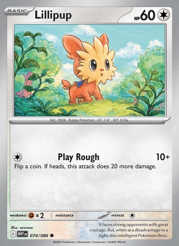 Lillipup - White Flare (Common) [WHT-074] Image principale du produit