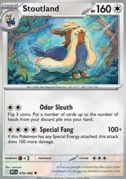 Stoutland - White Flare (Uncommon) [WHT-076] Hover Image