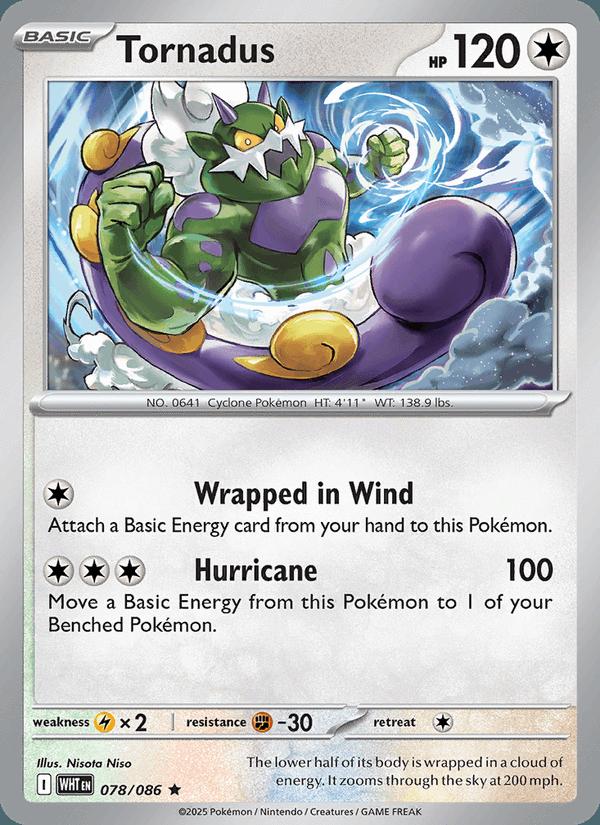 Tornadus - White Flare (Rare) [WHT-078] Hauptbild