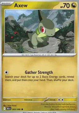 Axew - Black Bolt (Common) [BLK-068] Hover Image