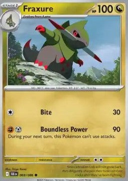 Fraxure - Black Bolt (Common) [BLK-069] Hover Image