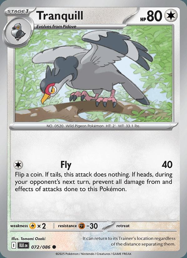 Tranquill - Black Bolt (Common) [BLK-072] Hoofdafbeelding