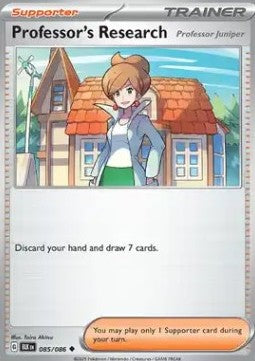 Professor's Research - Professor Juniper - Black Bolt (Uncommon) [BLK-085] Hover Image