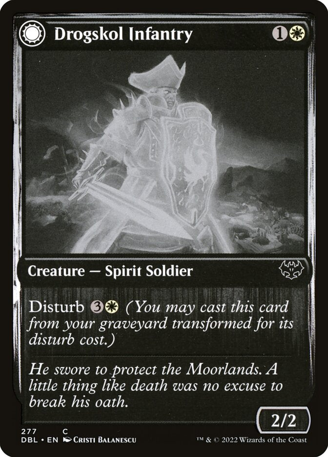Drogskol Infantry // Drogskol Armaments - Innistrad: Double Feature (Common) [DBL-277] Image principale du produit