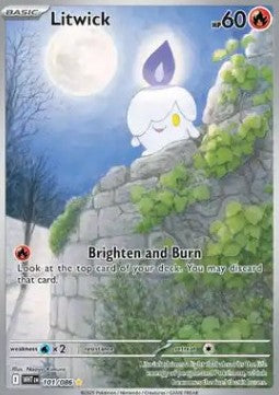 Litwick - White Flare (Illustration Rare) [WHT-101] Hauptbild