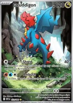 Druddigon - White Flare (Illustration Rare) [WHT-151] Hauptbild