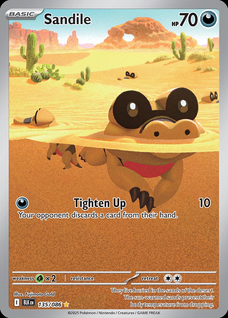 Sandile - Black Bolt (Illustration Rare) [BLK-135] Hoofdafbeelding