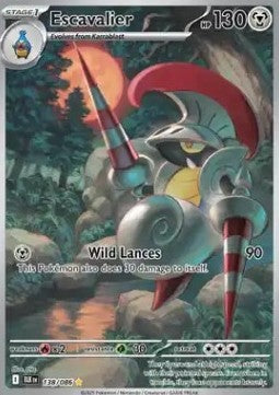 Escavalier - Black Bolt (Illustration Rare) [BLK-138] Hover Image