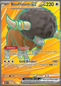 Bouffalant ex - White Flare (Ultra Rare) [WHT-162] Hauptbild