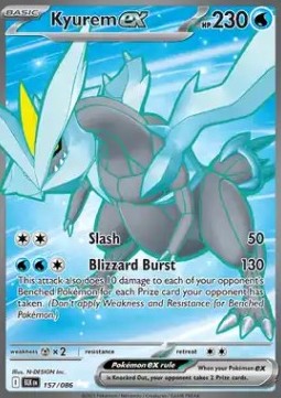 Kyurem ex - Black Bolt (Ultra Rare) [BLK-157] Immagine principale del prodotto