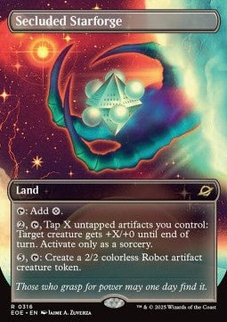 Secluded Starforge (V.1) - Edge of Eternities: Extras (Rare) [XEOE-316] Image principale du produit