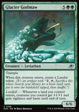 Glacier Godmaw - Edge of Eternities (Uncommon) [EOE-188] Imagen principal del producto