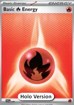 Basic Fire Energy - Scarlet & Violet Energies (Common) [SVE-018] Main image