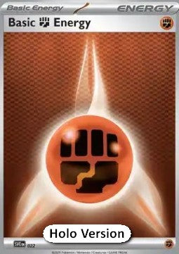 Basic Fighting Energy - Scarlet & Violet Energies (Common) [SVE-022] Main image