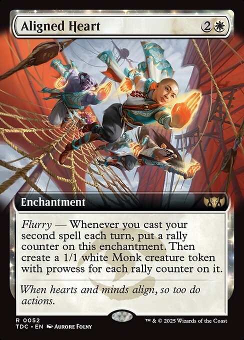 Aligned Heart – Tarkir: Dragonstorm Commander (TDC-52) Magic: The Gathering card | LC-REM-20260804-15409887215948-836c9684-06bf-45c8-8706-449def571e66 Immagine principale del prodotto