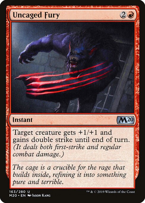 Uncaged Fury – Core Set 2020 (M20-163) Magic: The Gathering card | LC-REM-20260804-15376336093516-837557f2-6151-489c-a997-00862173cd15