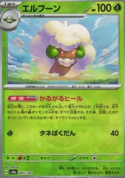 Whimsicott - Terastal Festival ex: Additionals (Fixed) [xsv8a-005] Hoofdafbeelding