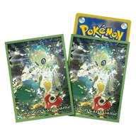 Pokémon sleeves Celebi and Friends uit Mega Brave, Japans pak van 64 sleeves