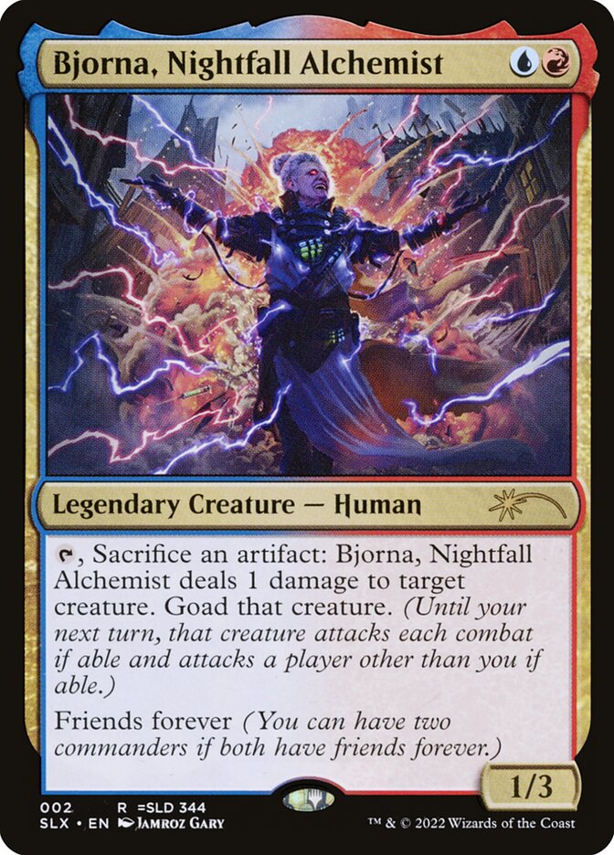 Bjorna, Nightfall Alchemist - Universes Within (Rare) [SLX-2] Image principale du produit