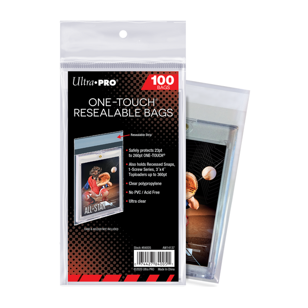 Ultra Pro One-Touch Resealable Bags 100 stuks – verpakking