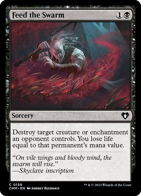 Feed the Swarm – Commander Masters (CMM-159) Magic: The Gathering card Main image
