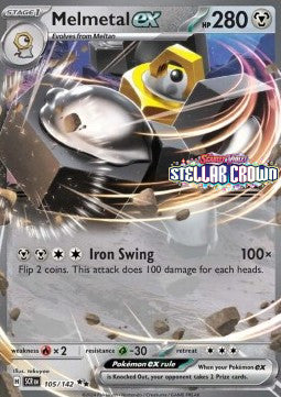 Melmetal ex - Stellar Crown (Promo) [SCR-105] Hover Image