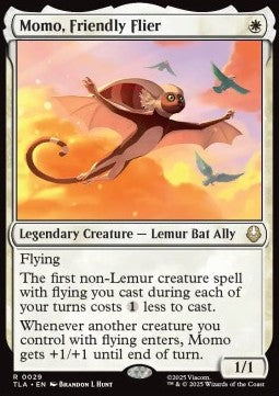Momo, Friendly Flier - Magic: The Gathering | Avatar: The Last Airbender (Rare) [TLA-29] Hauptbild