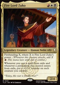 Fire Lord Zuko - Magic: The Gathering | Avatar: The Last Airbender (Rare) [TLA-221] Hauptbild