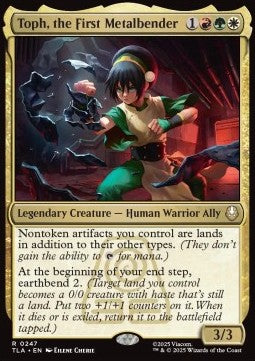 Toph, the First Metalbender - Magic: The Gathering | Avatar: The Last Airbender (Rare) [TLA-247] Hauptbild