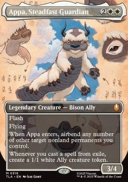 Appa, Steadfast Guardian - Magic: The Gathering | Avatar: The Last Airbender: Extras (Mythic) [XTLA-316] Hoofdafbeelding
