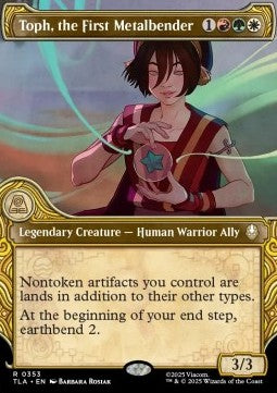 Toph, the First Metalbender (V.1) - Magic: The Gathering | Avatar: The Last Airbender: Extras (Rare) [XTLA-353] Hoofdafbeelding